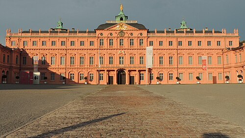 ラシュタット城、1705 年のバーデン バーデン辺境伯の邸宅