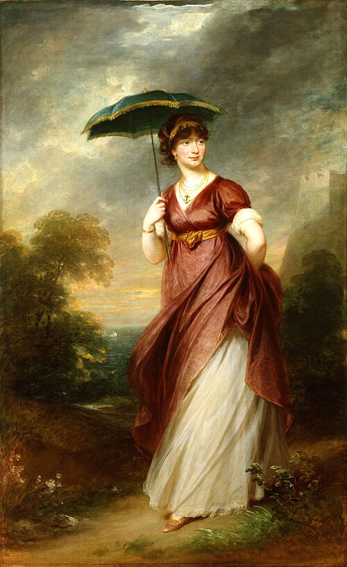 アウグスタ・ソフィア王女、1802年頃
