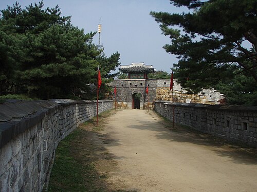 龍島から見た