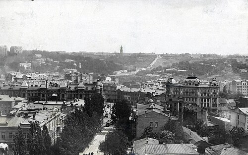 1914年の広場