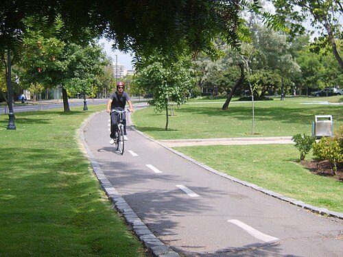 チリ、ポクロの自転車道