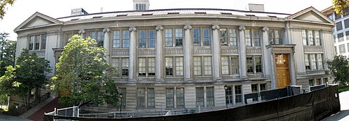 ルコント・ホール、カリフォルニア大学バークレー校、バークレー、カリフォルニア州、1924年。