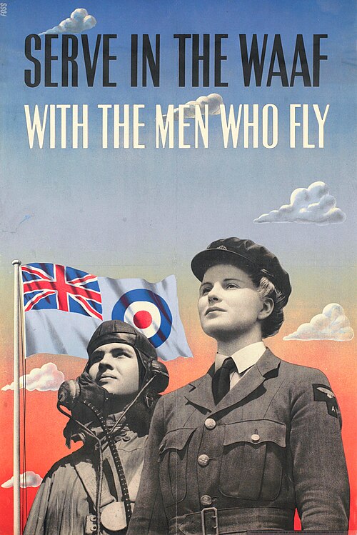 女性補助空軍の募集ポスター、1941年