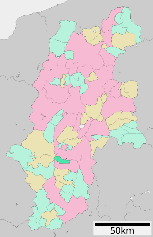 長野県宮田の位置