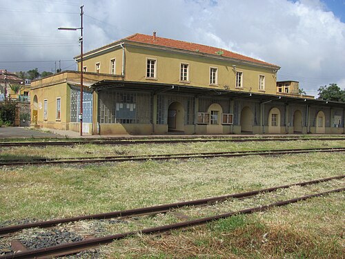 アスマラの鉄道駅。