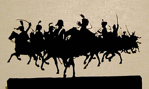 フランスの影絵人形