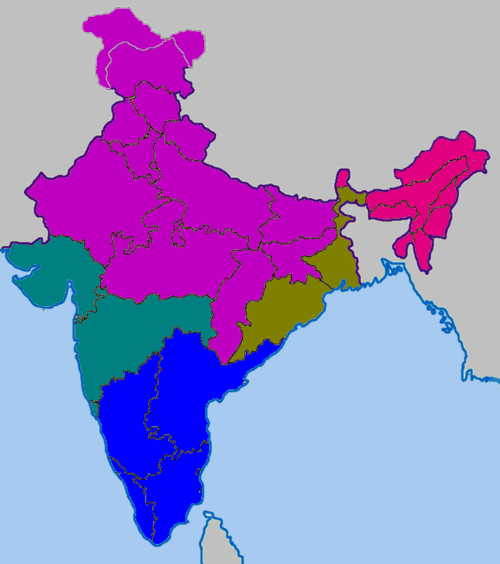 インドの文化地図