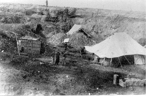 1948年、ベエリ近郊のイフタハ旅団の陣地
