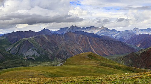 ブオルダフ山、ウラハン・チステイ山脈、モムスキー地区