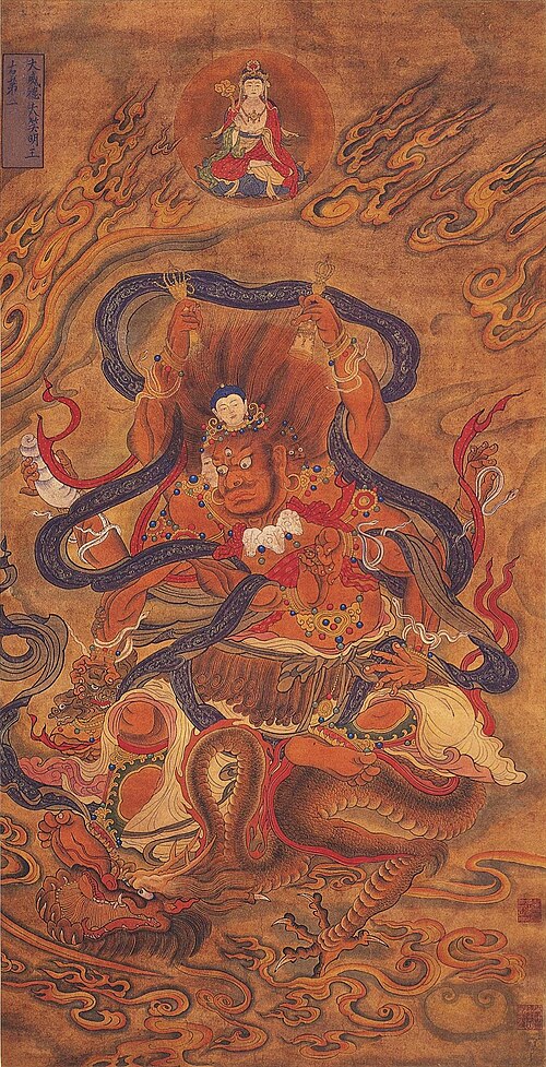 明代、宝寧寺の金剛杵像。