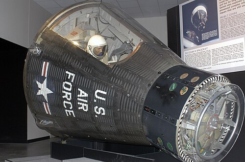 ジェミニMOL-B、アメリカ空軍国立博物館所蔵。