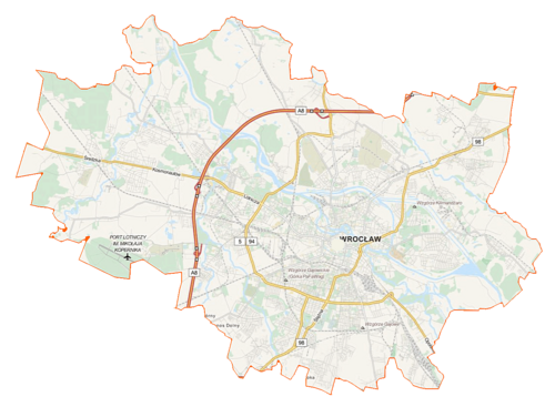 Wrocław Głównyはヴロツワフにあります