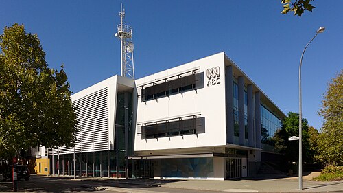 西オーストラリア州イーストパースにあるABCパーススタジオは、ABCラジオパースのラジオ放送とABCテレビの本拠地です。