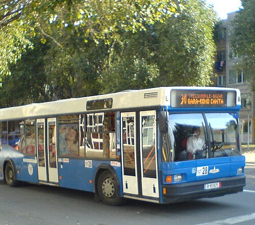 MAZ-103 ルーマニア、ヤシの市内バス