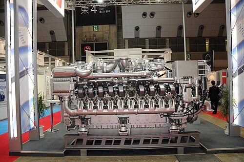 MTU 20V4000M93 エンジン