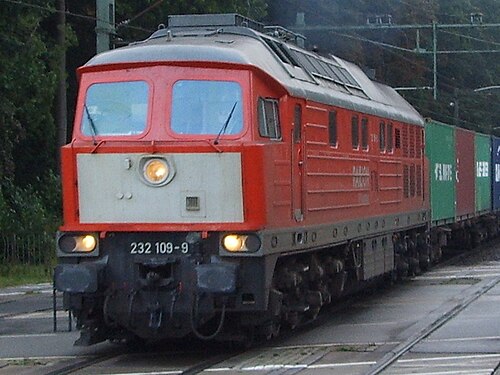 オランダの旧DR 130（TE109）型機関車