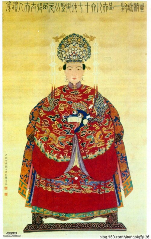 中国の女性、清朝時代の絵画