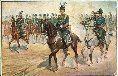 ギリシャ騎兵隊（1910年頃）