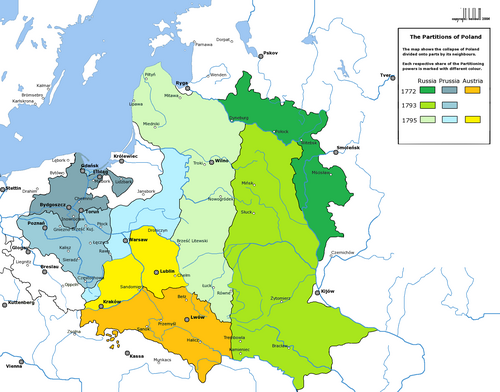 ポーランド分割（1772年～1795年）