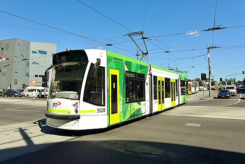 D1クラスの路面電車