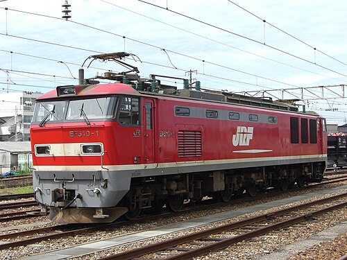 2009年8月のEF510形交流/直流電気機関車