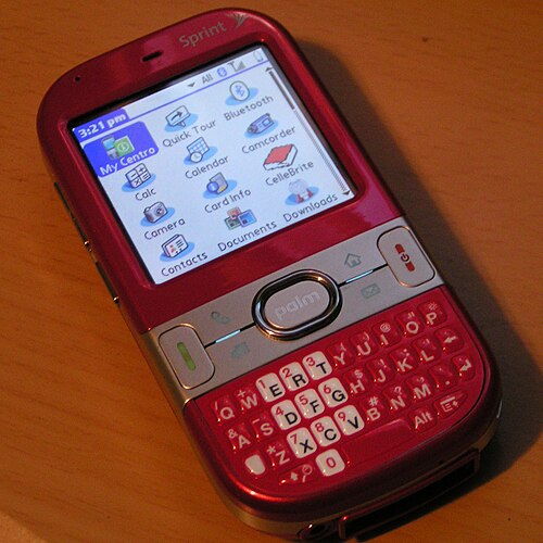 レッドパームセントロスマートフォン