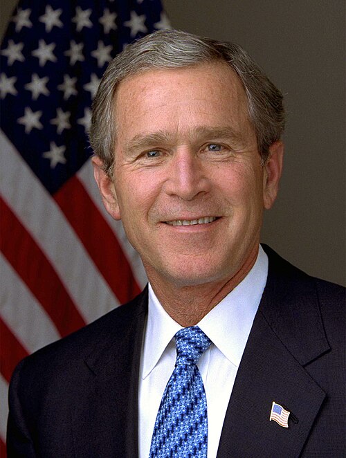 第43代アメリカ合衆国大統領 ジョージ・W・ブッシュ（1968年学士号取得）