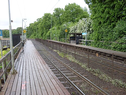 フレスカティ駅（当時は営業中）