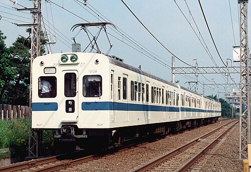 1981年の小田急1800系電車