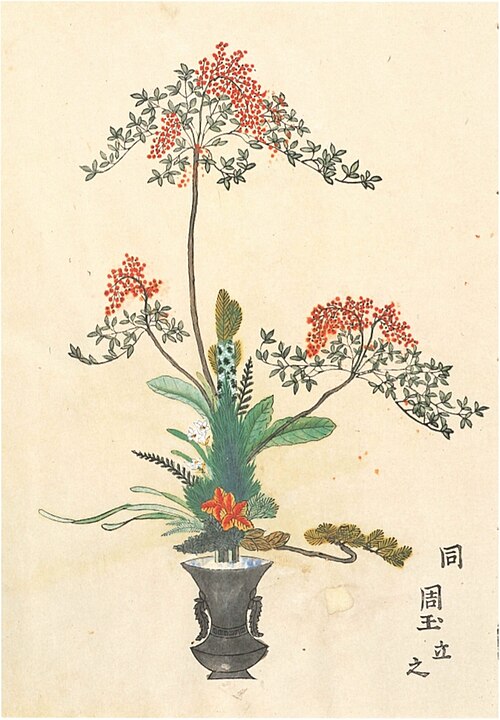朱玉による六花編曲（六花図ならびに砂もの図より）