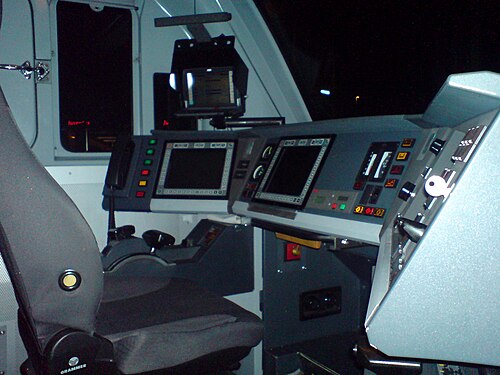 スイス: スイス連邦鉄道の IC 2000 の内部。