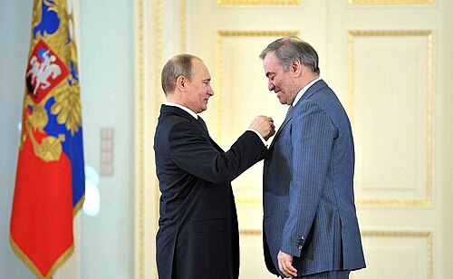 ロシア連邦労働英雄の表彰式（2013年5月1日）