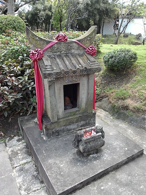 台湾、台北の田舎にある土神、土帝公の神社