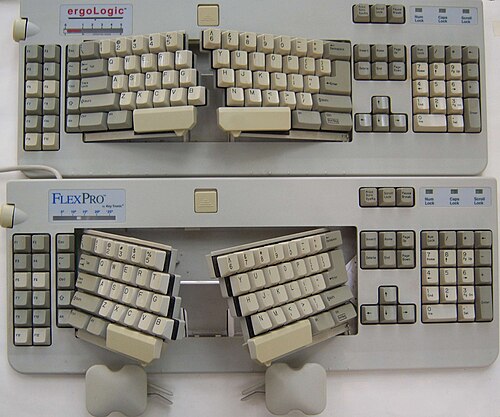 KeyTronic FlexProおよびOEM ergoLogic（1993年）