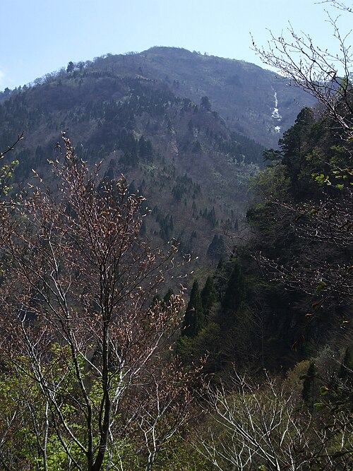 北から見た兵野山