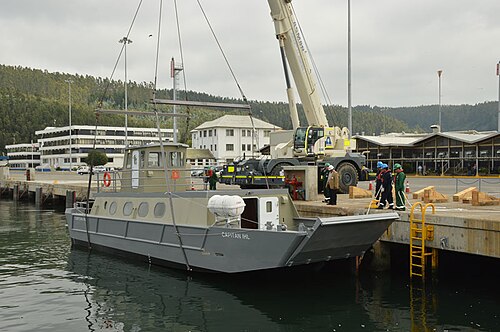 旅客輸送船カピタン IHL、チリ陸軍、2015 年