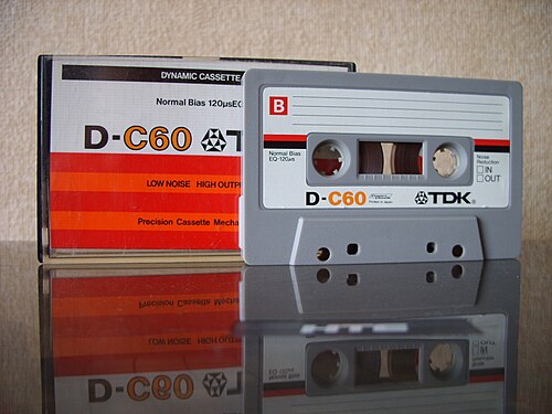 1979年のD60オーディオカセット