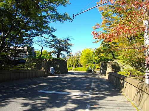 上田城入口