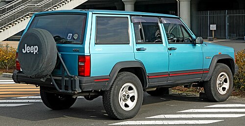 1993–1996 ジープ チェロキー XJ (日本)