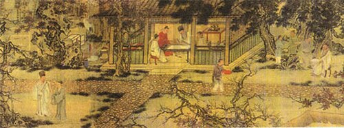 謝環『象山九古図』