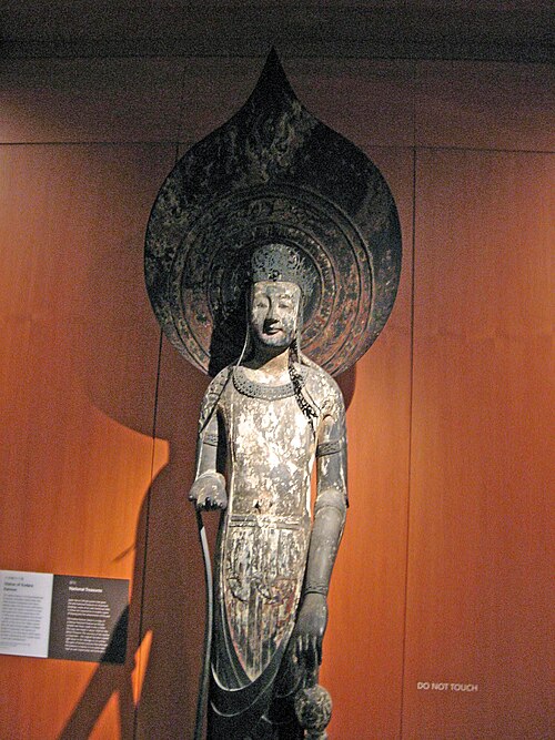 大英博物館日本セクション – 菩薩像