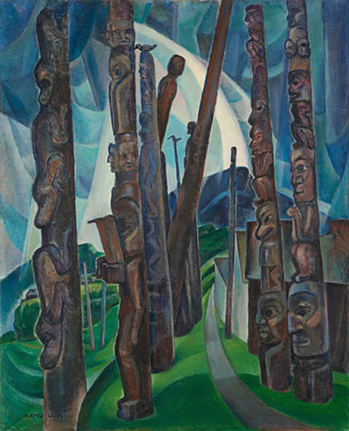 1928年 エミリー・カーの絵画、キトワンクール