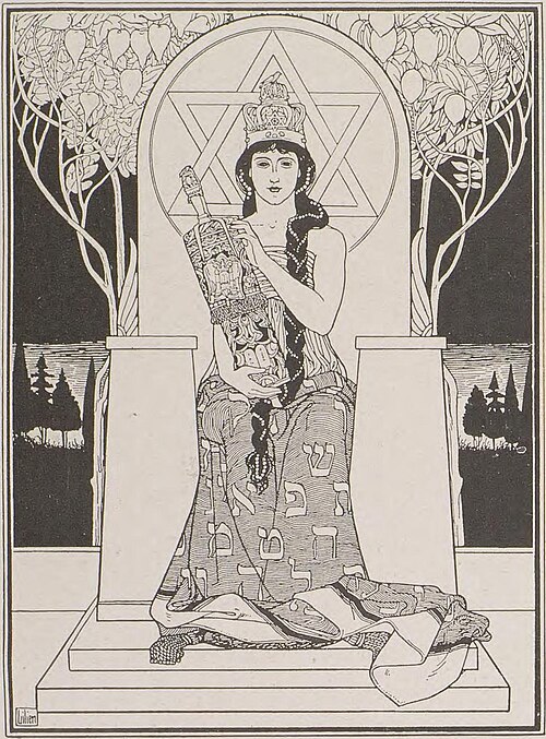 「安息日の女王」、『ユダ』より、ベルリン、1900-1年