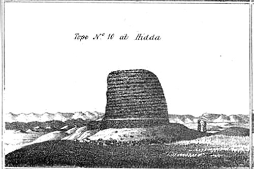 仏塔の遺跡（ハッダ10）