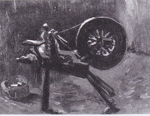 糸巻き器、1885年、ゴッホ美術館、アムステルダム（F175）