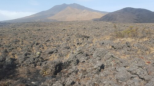 カメルーン山の風景