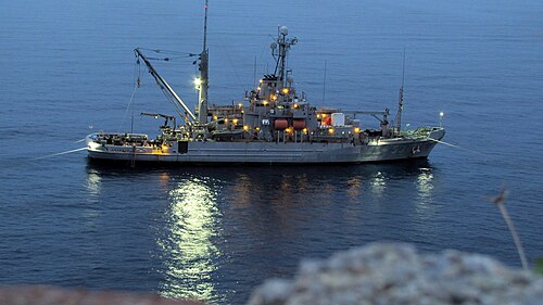 USS グラップル - カルヴィ (コルシカ島 - 2012 年 10 月)