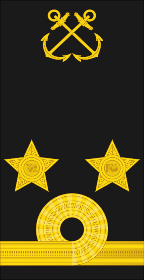 Capitão-de-fragata(アンゴラ海軍)