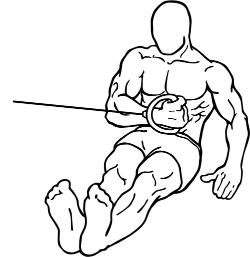 腕を体幹に近づけるように回転させることを内旋といいます。