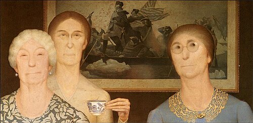 革命の娘たち、1932年、シンシナティ美術館